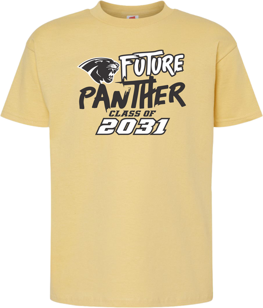 Class of 2031 - Athletic Gold T-Shirt